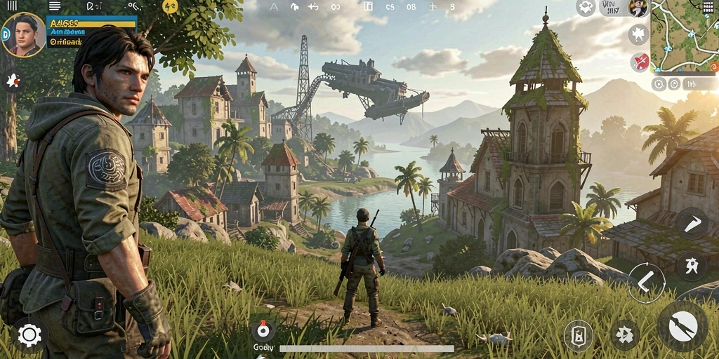 Gameplay AA666 dengan dunia terbuka yang memukau.