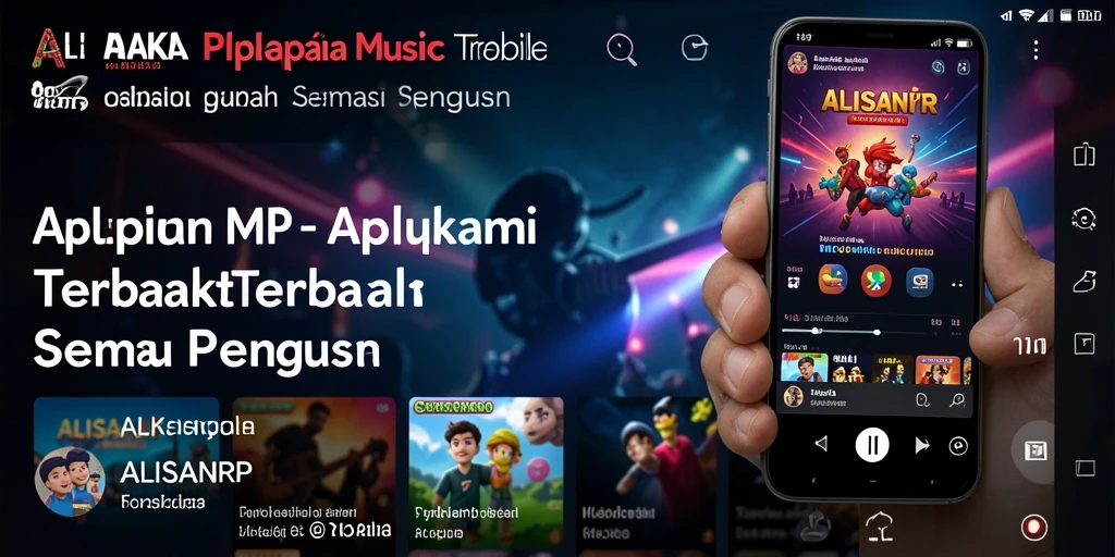 Screenshot gameplay ALISANRP menampilkan keseruan bermain musik.