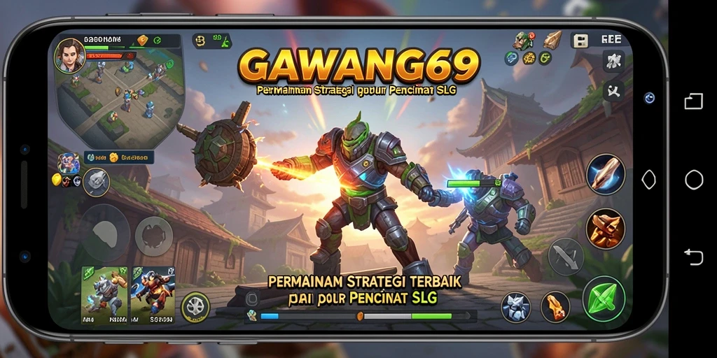 Screenshot gameplay GAWANG69 menampilkan aksi pertempuran yang menegangkan dan strategi cerdas.