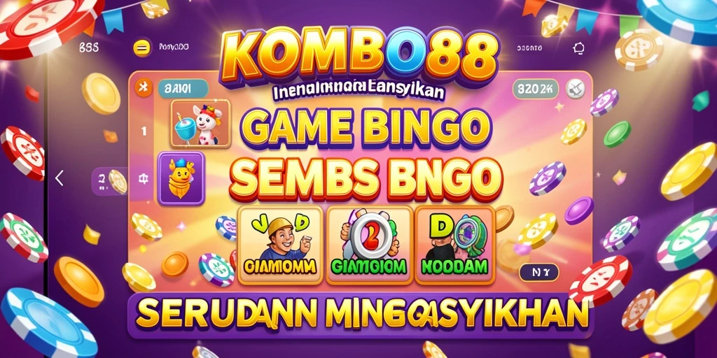 Tampilan menarik dari gameplay Bingo di KOMBO88.