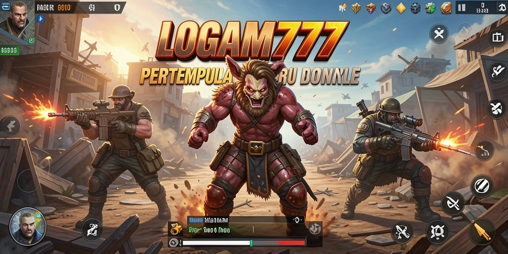 Tangkap momen seru pertempuran di LOGAM777 dengan gameplay intens.