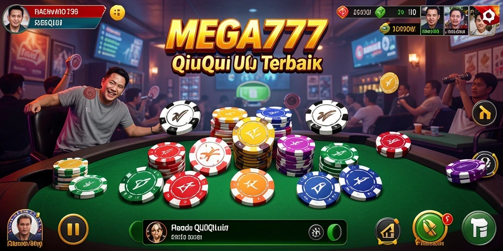 Tampilan menarik dari gameplay <strong>QiuQiu</strong> di <strong>MEGA777</strong>