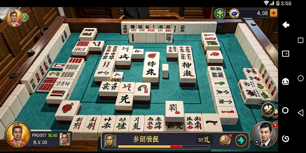 Tampilan gameplay Mahjong yang menarik di PRG007.