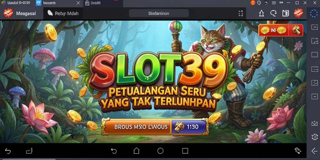 Tampilan gameplay SLOT39 yang memukau dalam dunia petualangan.