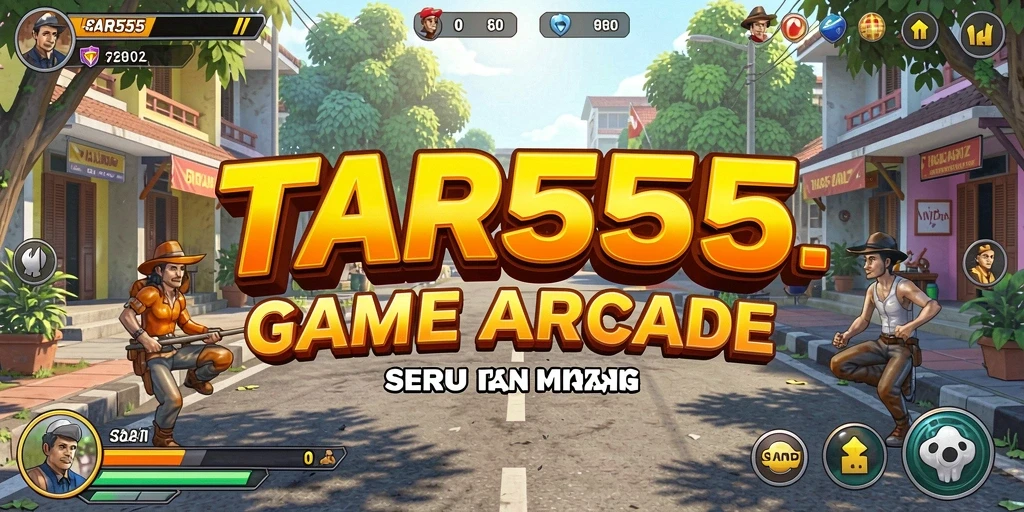 Tangkapan layar menunjukkan gameplay seru dari TAR555 dengan aksi cepat.