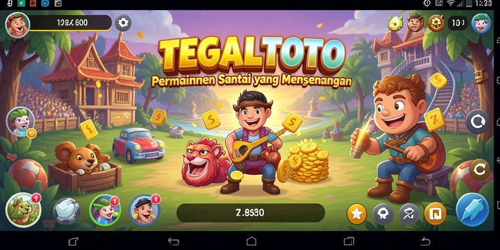Tampilan menarik gameplay TEGALTOTO yang mengasyikkan
