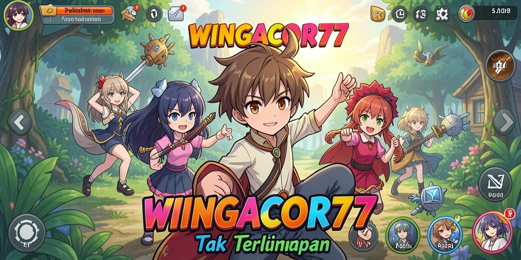 Tampilan menarik dari gameplay <strong>WINGACOR77</strong> yang memikat para penggemar Anime.